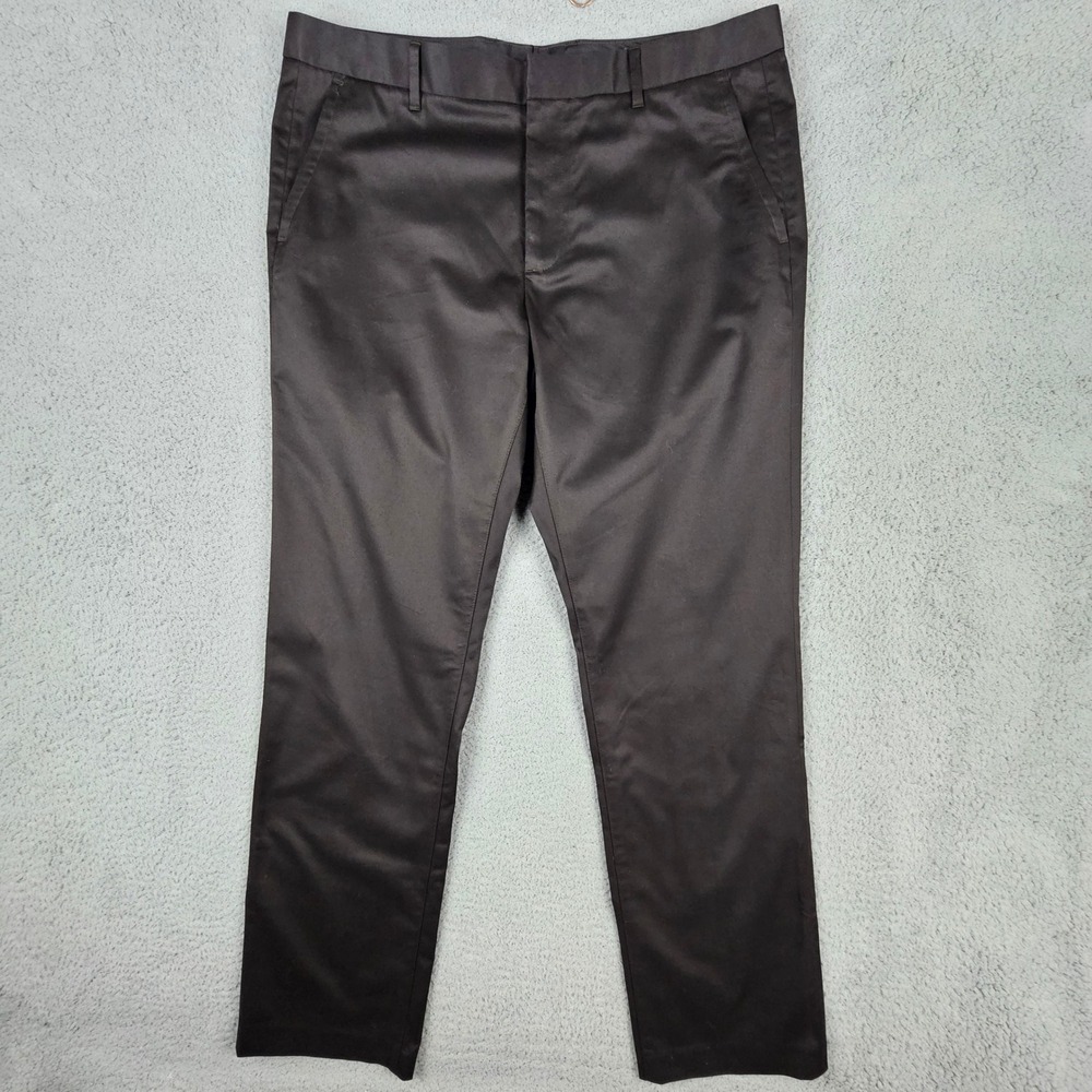 Bonobos‎ Chino Pants Men 36/32 Dark Brown Slim Fit Tuesday Cotton Stretch